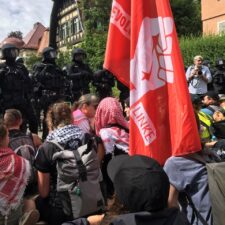 AfD-Parteitag – trotz gescheiterter Blockade ein Punktsieg für den Antifaschismus